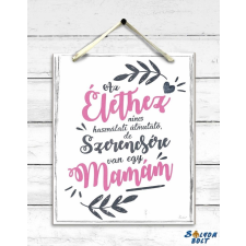 Nevlini Dekor falikép, Szerencsére van egy mamám grafika, keretezett kép