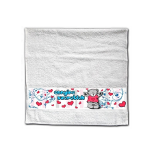 Nevlini Szerelmes törölköző, Ennyire szeretlek, maci, szívek ajándéktárgy