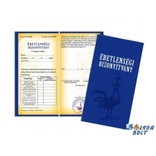 Nevlini Vicces bizonyítvány, Éretlenségi ajándéktárgy