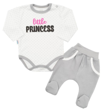 NEW BABY 2-részes baba együttes New Baby Little Princess kombidressz, body