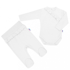 NEW BABY 2-részes baba együttes New Baby Stripes fehér 80 (9-12 h) babaruha szett