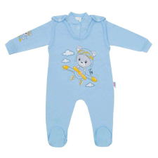 NEW BABY 2-részes baba együttes New Baby Teddy pilot kék 9-12 hó (80 cm) gyerek ruha szett