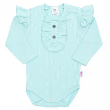 NEW BABY Baba body New Baby Stripes jégkék kombidressz, body