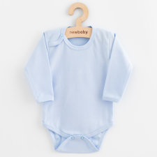 NEW BABY Baba body teljes hosszában patentos New Baby Classic II niebieskie kombidressz, body