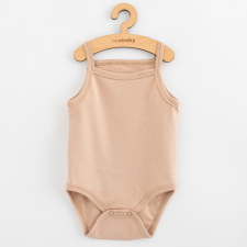 NEW BABY Baba body ujj nélküli New Baby Classic II világos bézs lány kombidressz, body