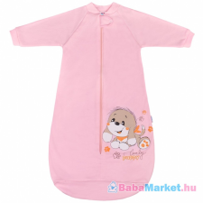 NEW BABY Baba hálózsák - New Baby kutyus rózsaszín 86 (12-18 h) hálózsák