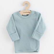 NEW BABY Baba ingecske New Baby Classic II sötét menta babapulóver, mellény
