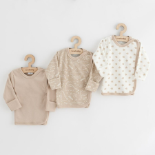 NEW BABY Baba ingecske New Baby Classic II Uni 3db bézs babaruha szett