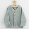 NEW BABY Baba kabátka gombokkal  New Baby Luxury clothing Oliver szürke