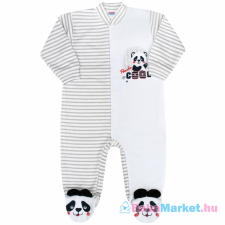 NEW BABY Baba kezeslábas - New Baby Panda 68 (4-6 h) kombidressz, body