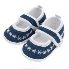 NEW BABY Baba kislányos cipő New Baby Jeans fehér 3-6 h gyerek cipő