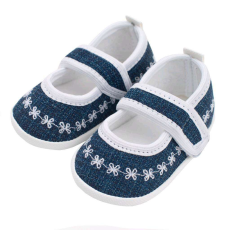 NEW BABY Baba kislányos cipő New Baby Jeans fehér 3-6 hó