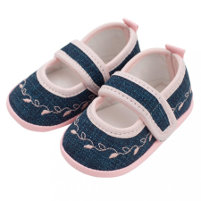 NEW BABY Baba kislányos cipő New Baby Jeans rózsaszín 3-6 h gyerek cipő
