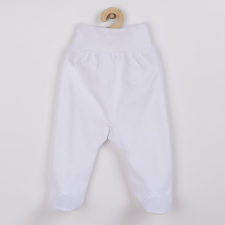 NEW BABY Baba lábfejes nadrág New Baby Classic II fehér babanadrág
