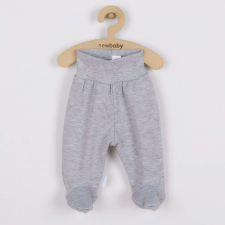 NEW BABY Baba lábfejes nadrág New Baby Classic II szürke gyerek nadrág