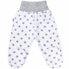 NEW BABY Baba lábfejes nadrág New Baby Classic II szürke csillagokkal
