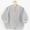 NEW BABY Baba muszlin kabátka New Baby Comfort clothes zsálya szürke