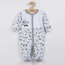NEW BABY Baba pamut kezeslábas New Baby Music, vel. 74 (6-9 h) babakabát, overál, bundazsák