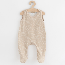 NEW BABY Baba rugdalózó New Baby Classic II dinó bézs rugdalózó