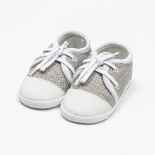NEW BABY Baba tornacipő New Baby jeans szürke 3-6 h gyerek cipő