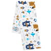 NEW BABY Flanel pelenka nyomtatott mintával New Baby erdő fehér