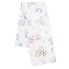 NEW BABY Flanel pelenka nyomtatott mintával New Baby koala kék mosható pelenka