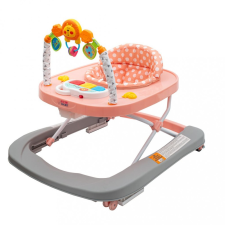 NEW BABY Gyerek bébikomp New Baby szilikon kerekekkel Forest Kingdom Pink interaktív babajáték