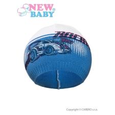 NEW BABY Gyerek őszi sapka New Baby Racing sötét kék | Kék | 110 (4-5 éves) babasapka, sál