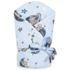 NEW BABY Gyerek pólya New Baby Teddy bear in space 80x80 cm