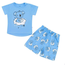 NEW BABY Gyermek nyári pizsama New Baby Dream kék 6-9 hó (74 cm)