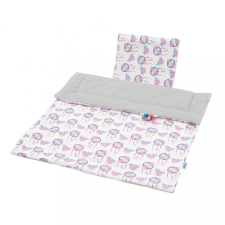 NEW BABY Kétoldalas együttes Velvet New Baby babakocsiba álom elkapó szürke babaágynemű, babapléd