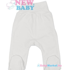 NEW BABY Lábfejes baba nadrág - New Baby Classic fehér férfi nadrág