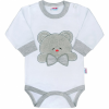 NEW BABY Luxus baba hosszú ujjú body New Baby Honey Bear 3D