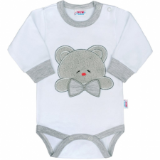 NEW BABY Luxus baba hosszú ujjú body New Baby Honey Bear 3D kombidressz, body