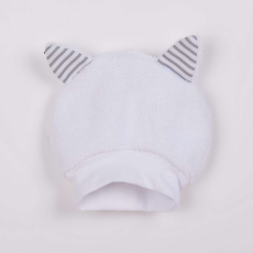 NEW BABY Luxus baba téli sapka fülekkel New Baby Snowy collection, vel. 74 (6-9 h)
