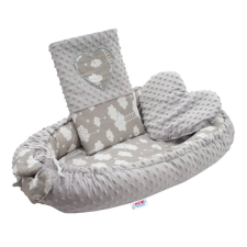 NEW BABY Luxus babafészek párnával és paplannal New Baby Felhőcske pihenőszék, bébifotel