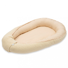 NEW BABY Multifunkcionális babafészek kisbabák számára New Baby Teddy krémszínű babafészek