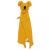 NEW BABY Muszlin szundikendő New Baby Koala Mustard
