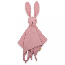 NEW BABY Muszlin szundikendő New Baby Rabbit pink bébiplüss