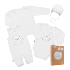 NEW BABY | New Baby Sweet Bear | Baba együttes New Baby Sweet Bear fehér | Fehér | 62 (3-6 h)