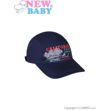 NEW BABY Nyári gyermek baseball sapka New Baby California sötét kék babasapka, sál