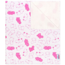 NEW BABY pelenkázó alátét flanell vízilovak pink pelenkázó matrac