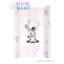 NEW BABY Pelenkázó lap New Baby Zebra fehér 80x50 | Fehér | pelenkázó matrac
