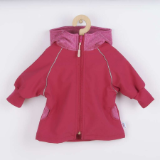NEW BABY Softshell baba kabát New Baby rózsaszín, vel. 74 (6-9 h) gyerek kabát, dzseki