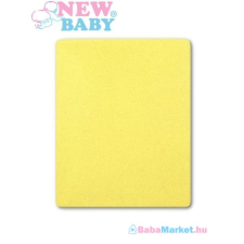 NEW BABY Vízálló lepedő 120 x 60 - New Baby sárga babaágynemű, babapléd
