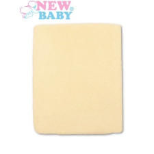 NEW BABY Vízálló lepedő New Baby 120x60 bézs | Bézs | babaágynemű, babapléd