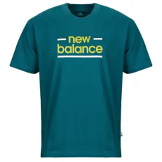 New Balance Rövid ujjú pólók LINEAR LINES T-SHIRT Zöld EU XXL