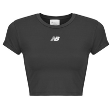 New Balance Rövid ujjú pólók NB Harmony Fitted T-Shirt Fekete EU XS