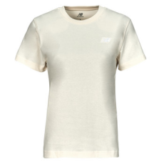 New Balance Rövid ujjú pólók SMALL LOGO T-SHIRT Bézs EU S