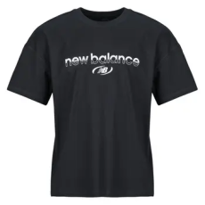 New Balance Rövid ujjú pólók TRACKSIDE T-SHIRT Fekete EU S